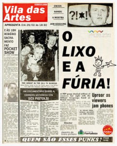 SEX PISTOLS NO ENCERRAMENTO DA MOSTRA JAM SESSIONS