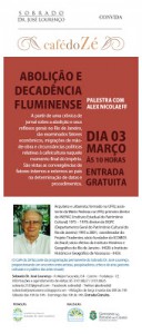 ABOLIÇÃO E DECADÊNCIA FLUMINENSE NO CAFÉ DO ZÉ