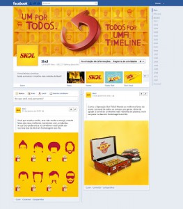 SKOL É A PRIMEIRA MARCA DE CONSUMO NO BRASIL A LANÇAR NOVA PÁGINA COM LINHA DO TEMPO NO FACEBOOK