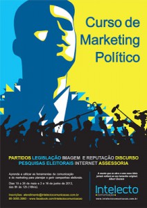 INSCRIÇÕES ABERTAS PARA MARKETING POLÍTICO