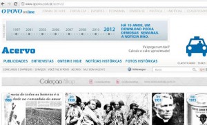 RESGATE DA HISTÓRIA NO O POVO ONLINE