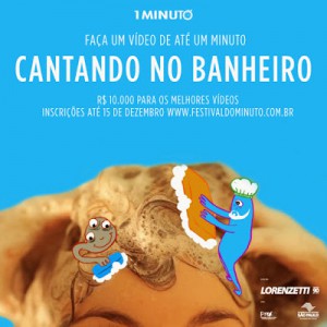 CONCURSO CANTANDO NO BANHEIRO