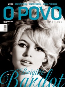 Brigitte Bardot estrela capa da revista O POVO People Luxo