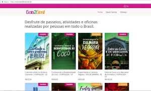 Plataforma online oferece atividades, passeios e oficinas para turistas em todo o Brasil