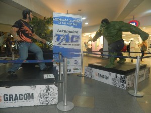 Invasão de Super-Heróis no Shopping Benfica
