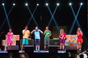 Grupo Barbatuques se apresenta no Teatro Tapera das Arte em Aquiraz