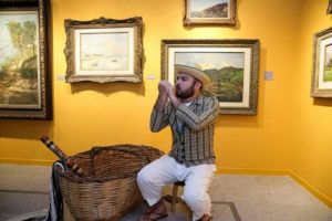 Histórias dos pintores Raimundo Cela e José Pancetti são contadas no Shopping Iguatemi Fortaleza