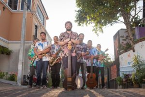 Wagner Ferreira e grupo o show “O Som da Montanha” no Teatro Rachel de Queiroz, em Guaramiranga