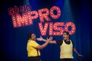 Espetáculo “Só no Improviso” na Livraria Cultura com entrada gratuita