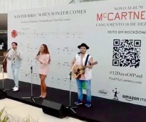 Banda Melim interpreta Winter Bird/When Winter Comes, de Paul McCartney