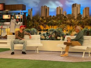 Cris Pereira na “A Praça é Nossa”