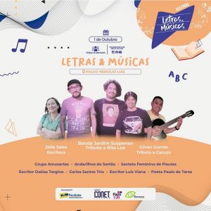 Festival Letras e Músicas chega à sua quarta edição