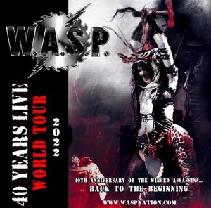 W.A.S.P. anuncia turnê de 40 anos em 2022 com Aquiles Priester na bateria