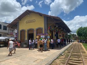 Prefeitura de Jaqueira reabre antiga Estação Ferroviária  com exposição fotográfica de festas de Carnaval