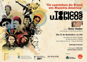 EMIR SADER NO PROJETO TÓPICOS UTÓPICOS