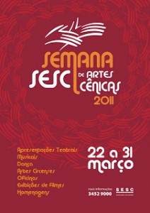 SEMANA DE ARTES CÊNICAS DO SESC