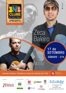 ZECA BALEIRO NO BNB CLUBE