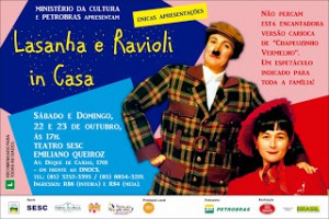 LASANHA E RAVIOLI IN CASA CHEGA À FORTALEZA