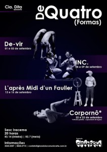 ÚLTIMO DIA DA MOSTRA DE QUATRO (FORMAS)