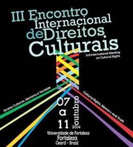 Inscrições para o III Encontro Internacional de Direitos Culturais.