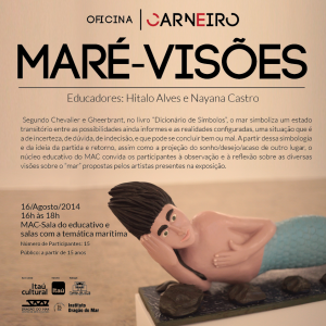 MAC realiza segunda oficina Educativa da exposição Carneiro