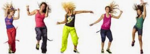 Zumba no shopping
