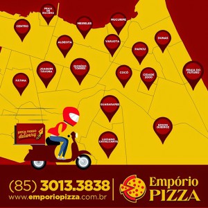 Nova pizzaria delivery de Fortaleza