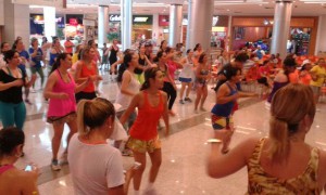 Aula gratuita de Step  no Shopping Parangaba