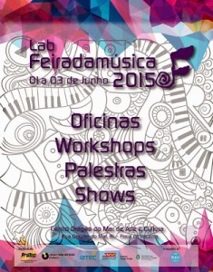 Oficinas, debates e shows marcam o lançamento do Lab 2015 da Feira da Música