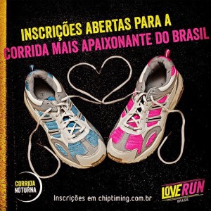 Inscrições abertas para a corrida noturna Love Run Brasil