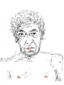 A palavra e o traço de Fausto Nilo em exposição