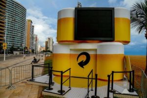 Praia de Iracema recebe Pack Gigante Interativo da Skol este final de semana