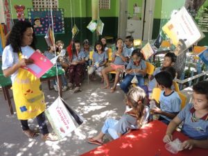 Com atividades de mediação de leitura, Comunidade de Valparaíso, em Tianguá(CE), recebe nova biblioteca