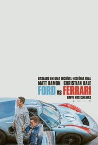 Fox Film  divulga  cartaz e  teaser de “Ford Vs Ferrari”