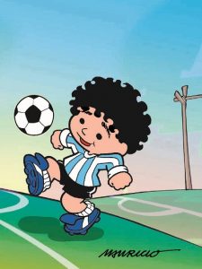 Mauricio de Sousa homenageia Maradona