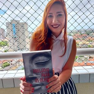 Atriz Nádia Fabrici estreia na literatura com o livro “Prelúdio Para Os Olhos”