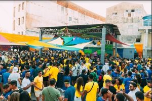 Resultado da seleção brasileira nas quartas de final é comemorado com 11 horas de festa nesta sexta, 9