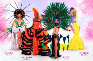 “Drag Race Brasil – Ao Vivo” chega a Fortaleza para única apresentação neste domingo