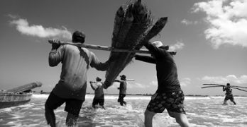 Exposição Vaqueiros do Mar  registra tradição centenária dos currais de pesca de Bitupitá